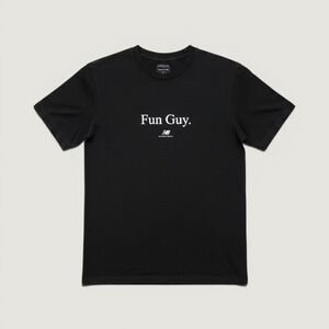 New Balance Kawhi Leonard Fun Guy Graphic T-Shirt Black Small‎